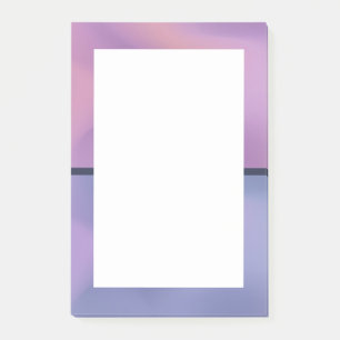 Modern Purple & Pink Swirling Abstract Design Post-it Notes