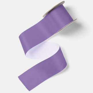 Modern purple Solid Satin Ribbon