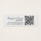 Modern QR Code Wedding Website Insert Card