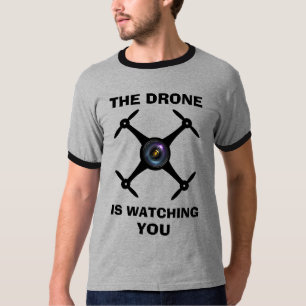 Modern Quadcopter   UAV   Funny Drone Camera Quote T-Shirt