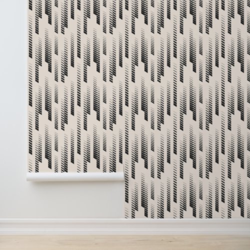 Modern Rain Pattern Wallpaper