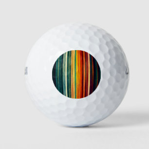 Modern Rainbow Colors Golf Balls