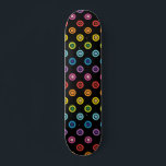 Modern Rainbow Glitter Dot Shimmer Pattern Skateboard<br><div class="desc">This modern design features a colorful rainbow glitter dot pattern #skate #skateboard #skateboarding #skater #sports #fun #outdoor #rainbow #glitter #girly #lgbt #pride</div>