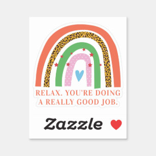 Personalized Primary Good Work Teacher Stickers