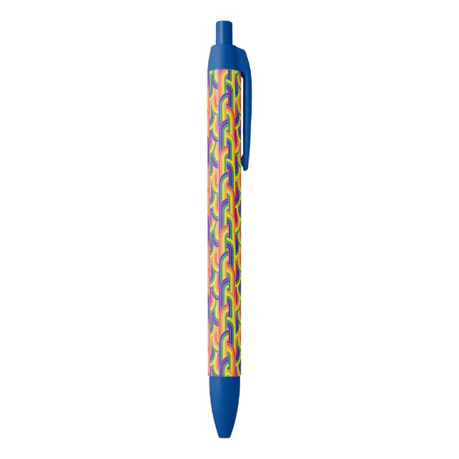Modern Rainbow Pattern Pen (Bottom (Vertical))