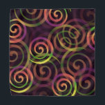 Modern Rainbow Spirales Pattern Bandana<br><div class="desc">Digital Art</div>