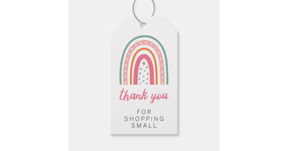 Thank you for supporting small business dragonfly gift tags
