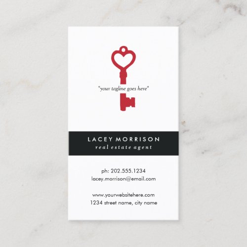 Modern Real Estate Agent Business Card