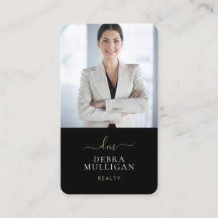 Modern Real Estate Agent Business Card