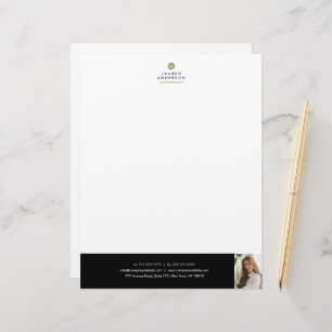 Modern Real Estate Agent Letter Head Stationery