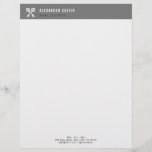 modern real estate black white business letterhead<br><div class="desc">modern design with customized logo and personalized colors. You can customize the text and other features including the shape and size.</div>