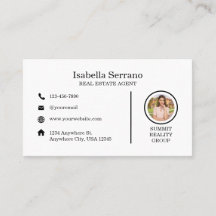 Modern Real Estate Business Card
