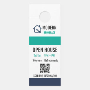 Modern Real Estate Door Hanger