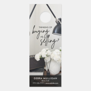 Modern Real Estate Marketing Door Hanger