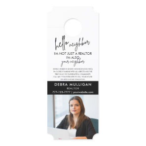 Modern Real Estate Marketing Door Hanger