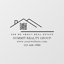 Modern Real Estate Marketing QR Code