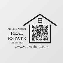 Modern Real Estate Marketing QR Code