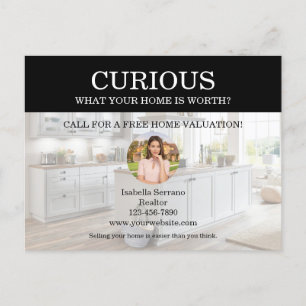 Modern Real Estate Open House Marketing Postcard