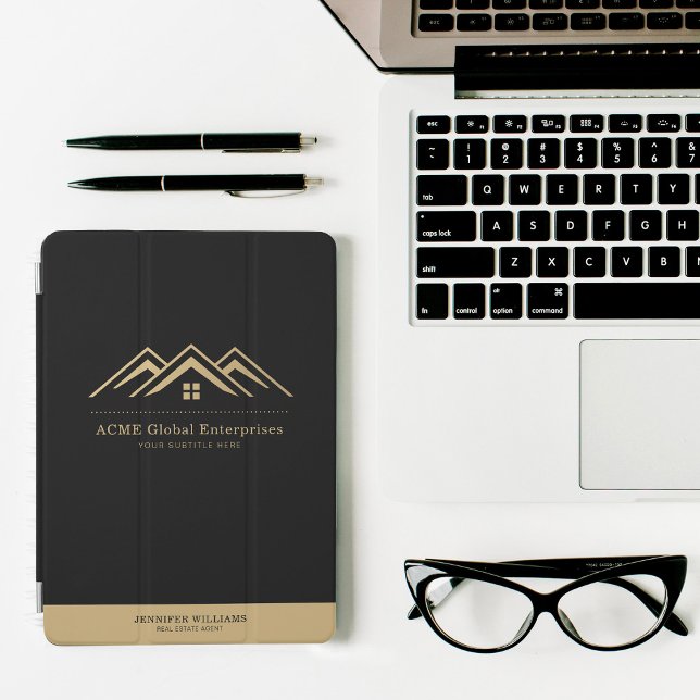 Modern Real Estate Promotional Realtor Logo iPad Air Cover (Creator Uploaded)
