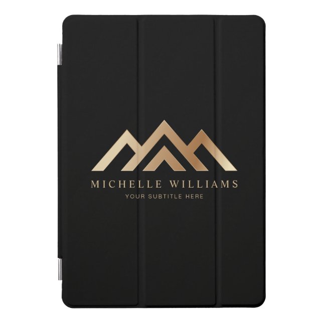Modern Real Estate Promotional Realtor Logo iPad Pro Cover (Front)