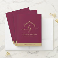 Modern Real Estate Promotional Realtor Logo