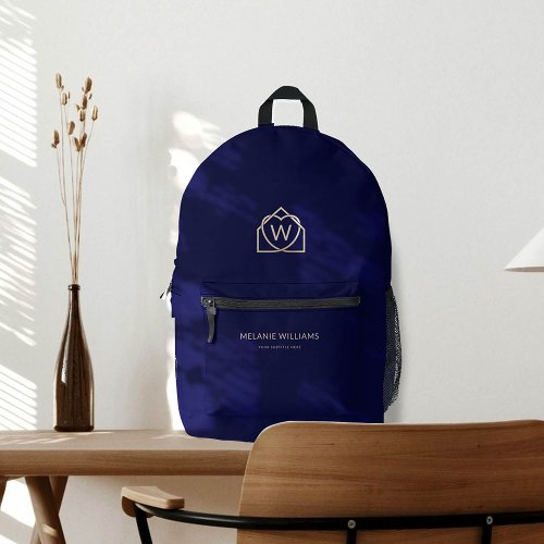 Modern Real Estate Promotional Realtor Logo Printed Backpack