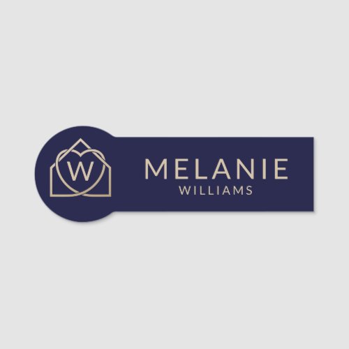 Modern Real Estate Promotional Realtor Name Tag