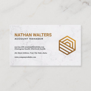 Modern Real Estate Residential Logo Appointment Card