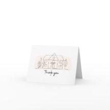 Modern Real Estate Thank You Card for Clients