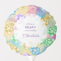 Modern, Realistic, Cute, Gummy Bear Balloon