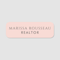 Modern Realtor Blush