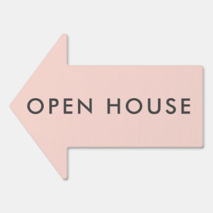 Modern Realtor Blush Sign