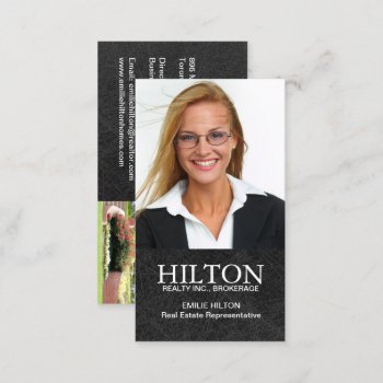 Modern Realtor Business Card by colourfuldesigns at Zazzle