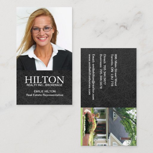 Customizable Modern Realtor Business Card