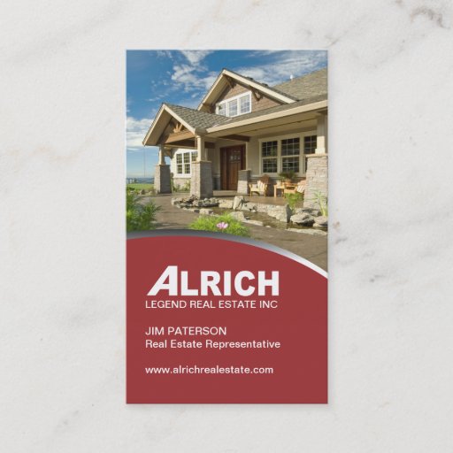 Customizable Modern Realtor Business Card