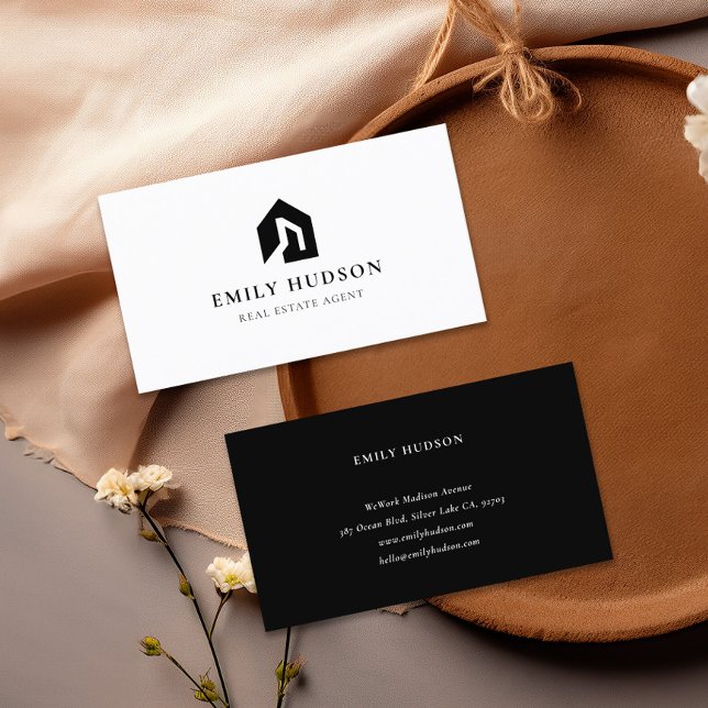 Modern Realtor Elegant Business Card (Creator Uploaded)