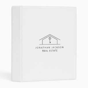 Modern Realtor Home Logo  Mini Binder