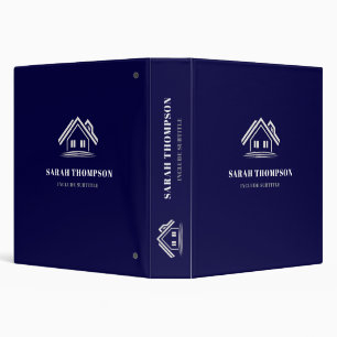Modern Realtor Logo Real Estate Promo Binder