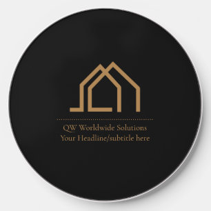 Modern Realtor Logo Wireless Charger iphone case