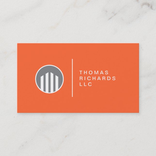 Modern Realtor or Attorney Business Card (Front)