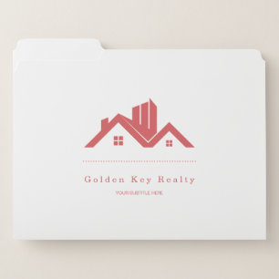 Modern Realtor Promotional Custom Real estate File Folder