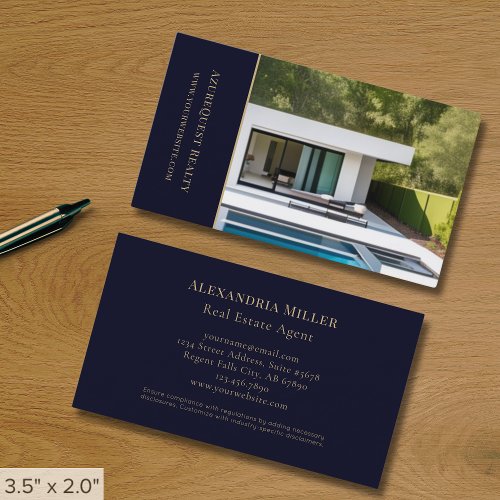 Modern Realtor Real Estate Business Card