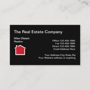 Modern Realtor Theme Business Card