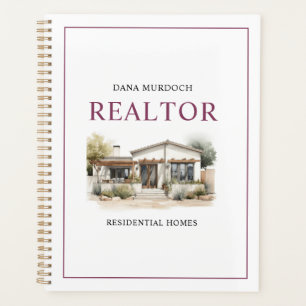 Modern Realtor Watercolor Business Planner