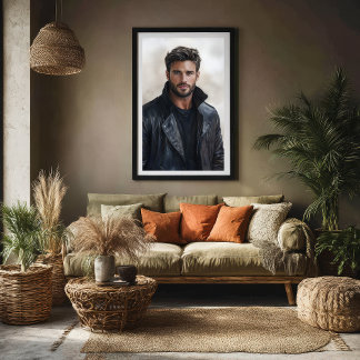 Modern Rebel Style Art Poster