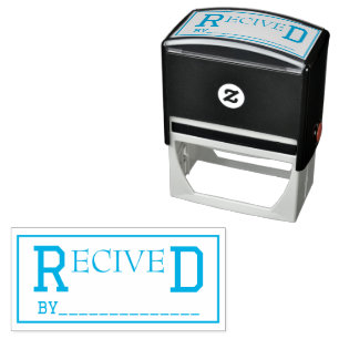 Modern Received Self-inking Stamp