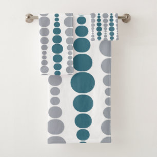 Modern Rectangles Bath Towel Set