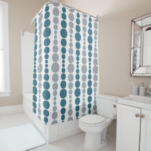 Modern Rectangles  Shower Curtain