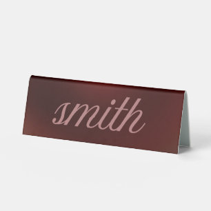 Modern Red Diamond Wedding Party Invitation Table Tent