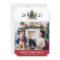 Modern Red Merry Christmas Photo Holiday Card